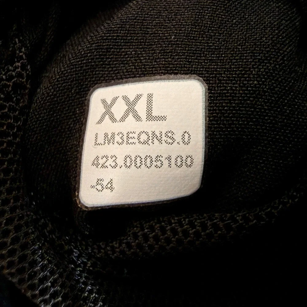 Lululemon Fleece Snap-front Cardigan Sweater Men's XXL LM3EQNS Black Cozy Fall